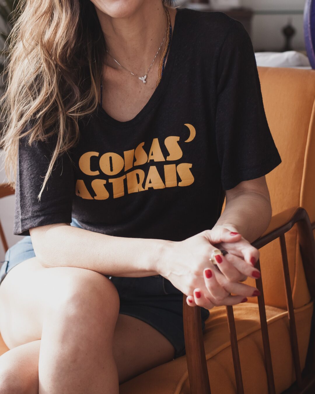 Camiseta Coisas Astrais_PRETA - Imagem 6