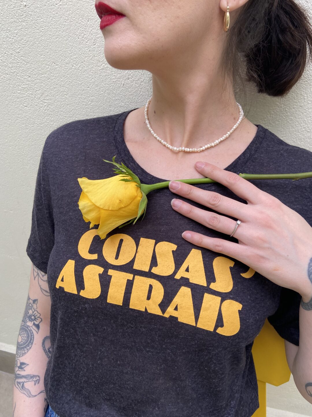 Camiseta Coisas Astrais_PRETA - Imagem 5
