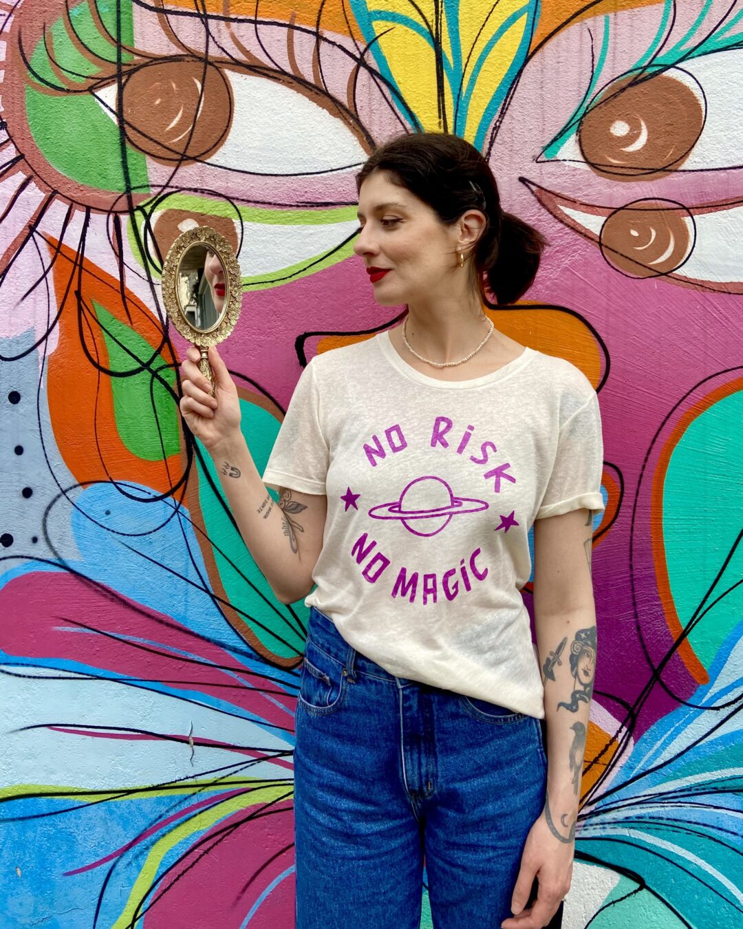 Camiseta No Risk_OFF WHITE
