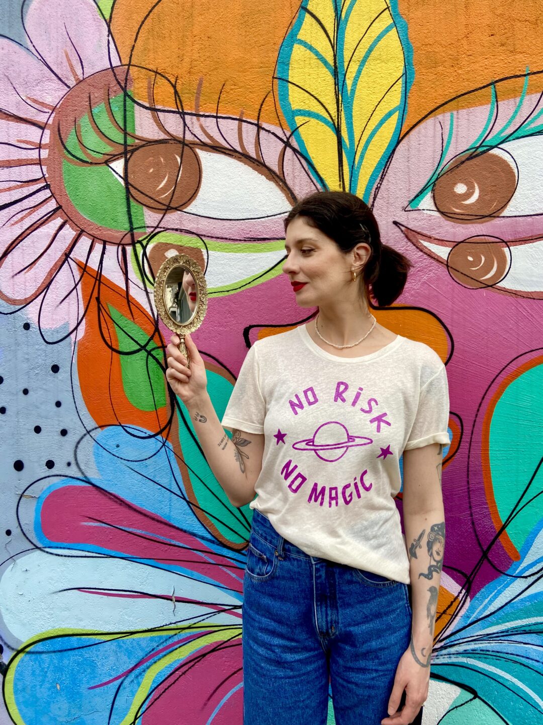 Camiseta No Risk_OFF WHITE - Imagem 6