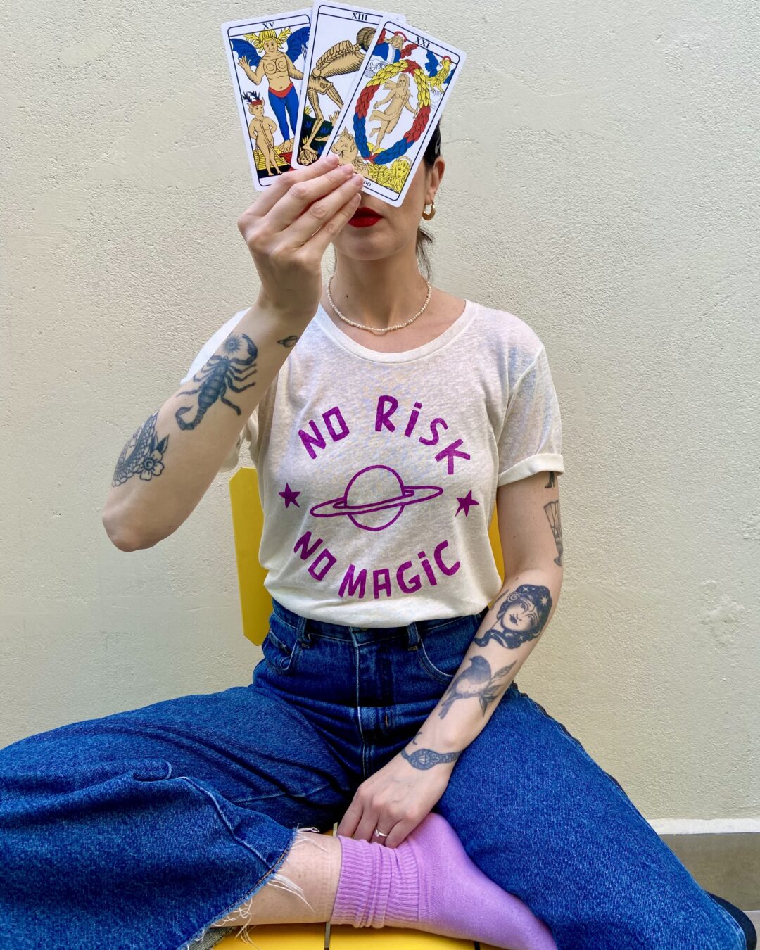 Camiseta No Risk_OFF WHITE - Imagem 5