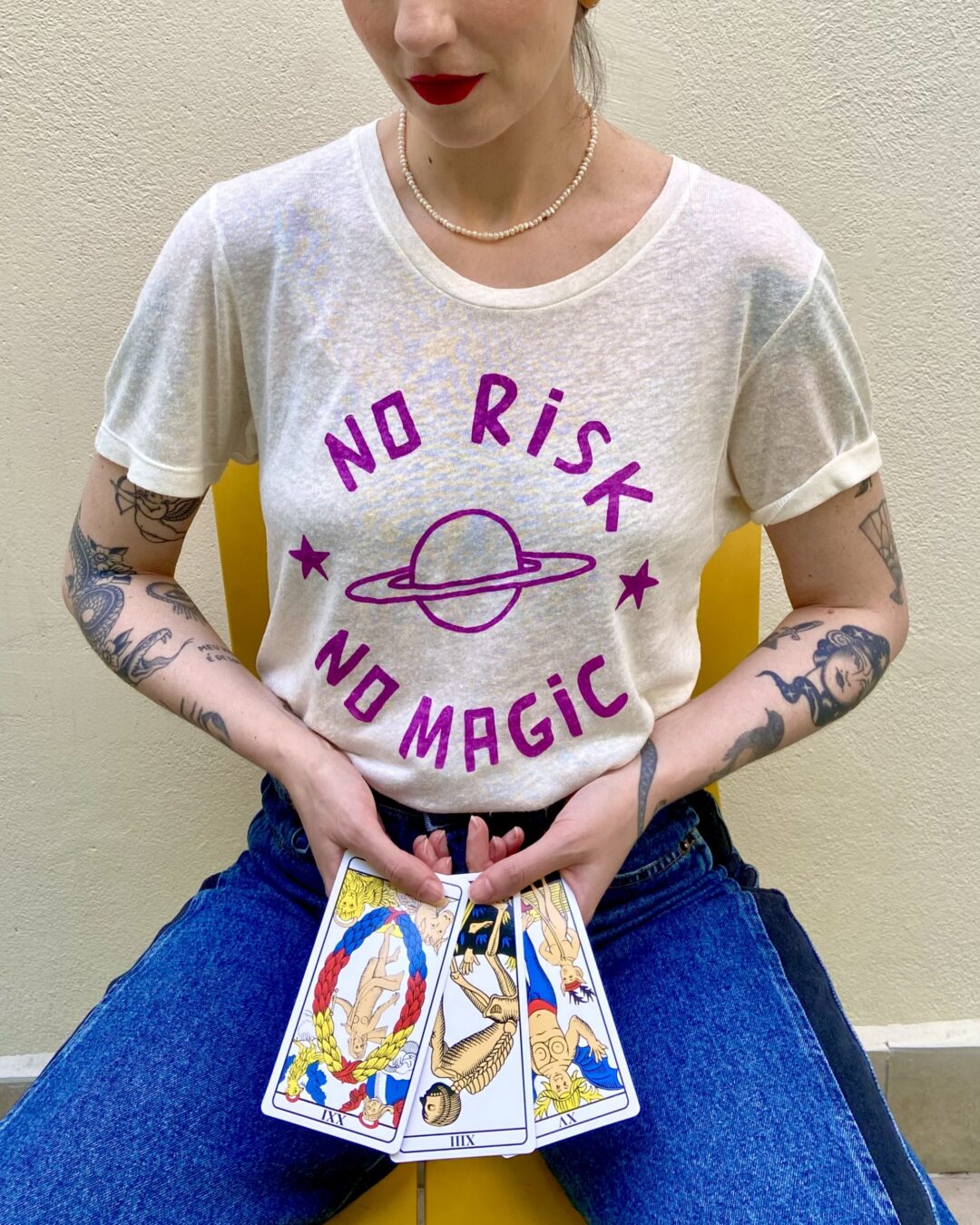 Camiseta No Risk_OFF WHITE - Imagem 3