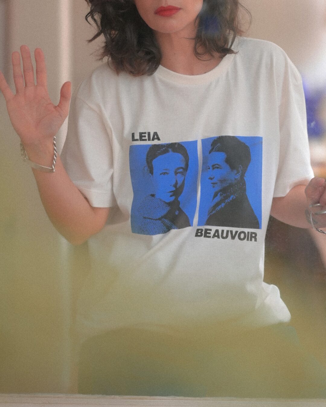 Camiseta Beauvoir_OFF WHITE - Imagem 4