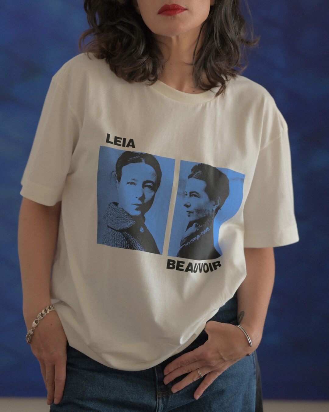 Camiseta Beauvoir_OFF WHITE - Imagem 2