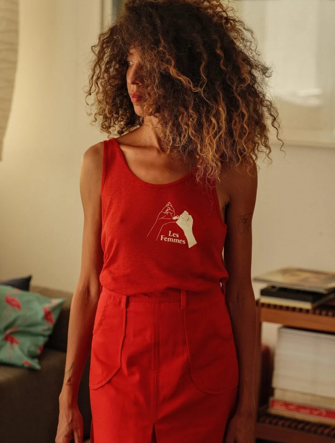 Regata Femmes_VERMELHA - Imagem 4